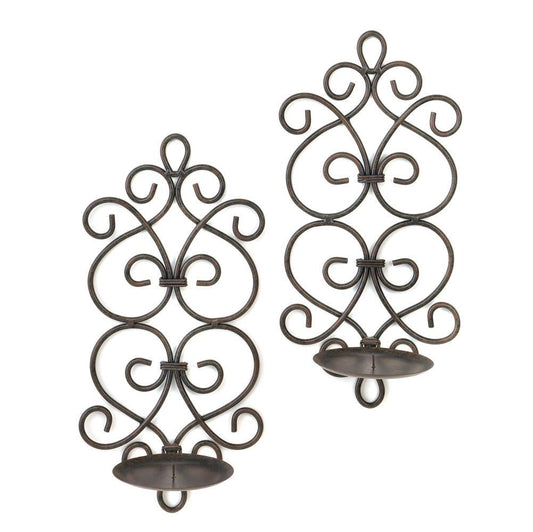 SCROLLWORK WALL SCONCES