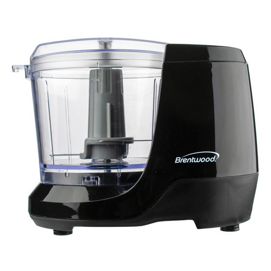 BRENTWOOD 1.5 CUP MINI FOOD CHOPPER IN BLACK