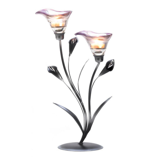 CALLA LILY CANDLEHOLDER