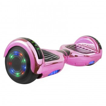 HOVERBOARD IN CHROME WITH BLUETOOTH SPEAKERS